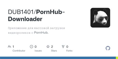 porn hub downlaoder|GitHub